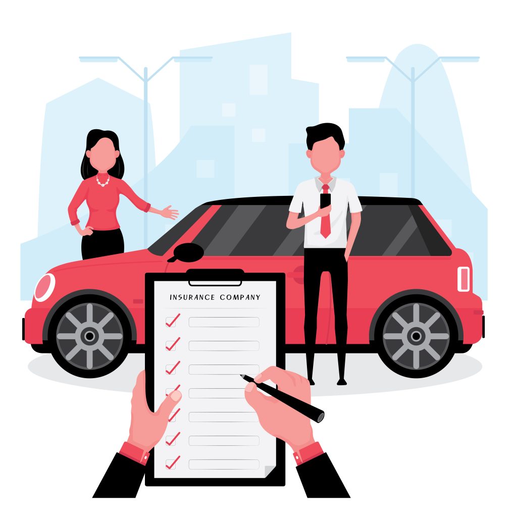 Filing Car Insurance for vehicle