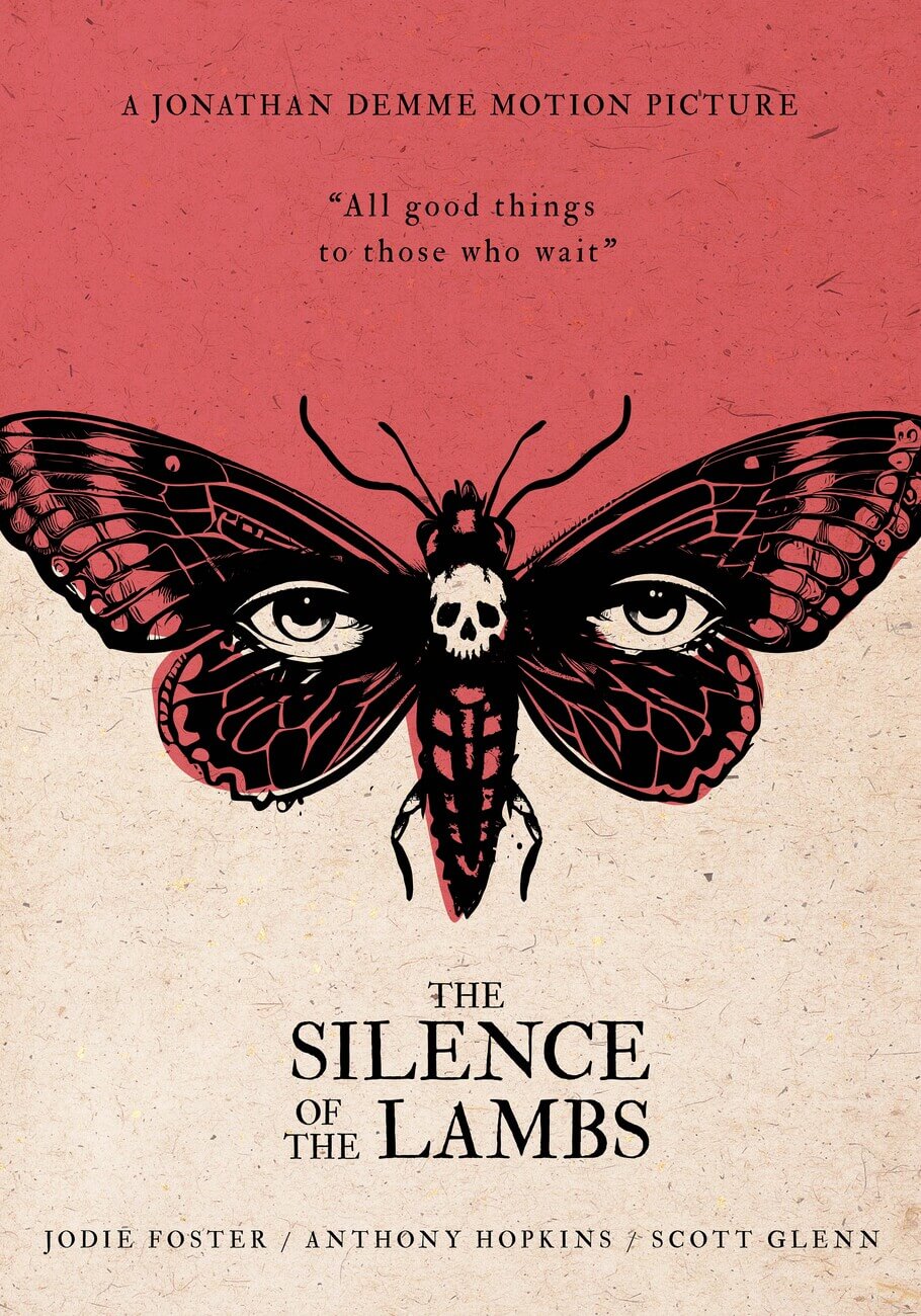 silence of the lambs poster; silence of the lambs movie poster;
